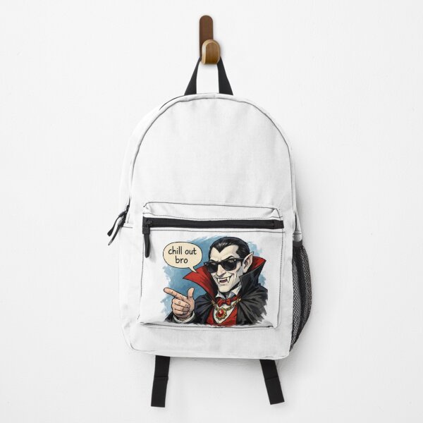 Item preview, #CHILL OUT BRO DRACULA designed and sold by TIPOTENIOS.