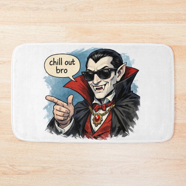 Item preview,  #CHILL OUT BRO DRACULA  designed and sold by TIPOTENIOS.