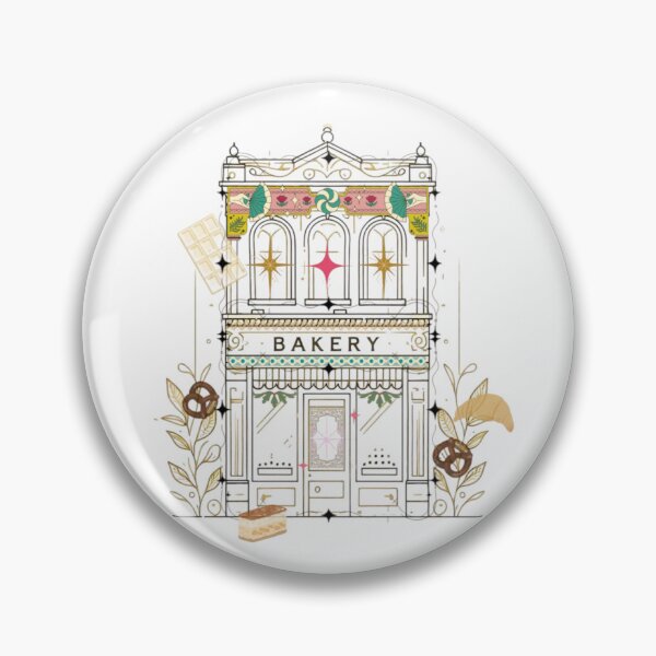 Item preview, Magical Bakery Illustration – Dreamy Cake Shop with Floating Desserts designed and sold by Sugar Wisdom .