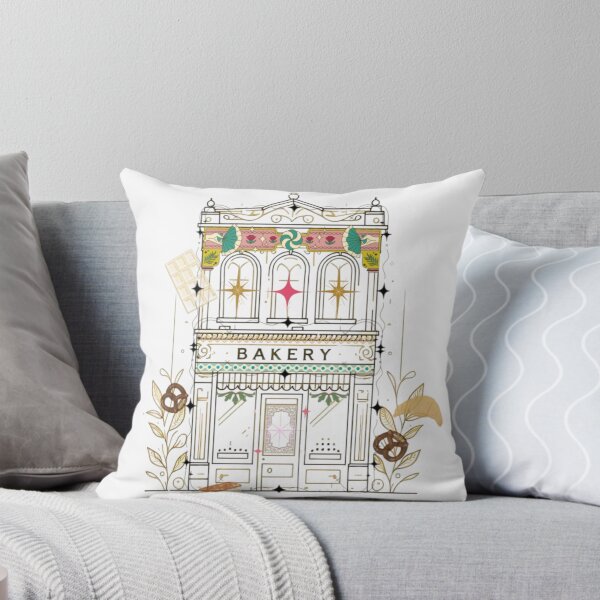 Item preview, Magical Bakery Illustration – Dreamy Cake Shop with Floating Desserts designed and sold by Sugar Wisdom .