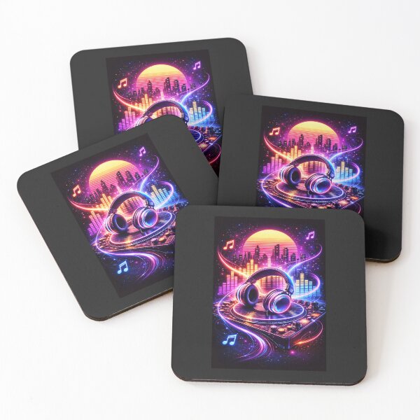 Item preview, Electric Night Beats - Synthwave Soundscape designed and sold by konter75.
