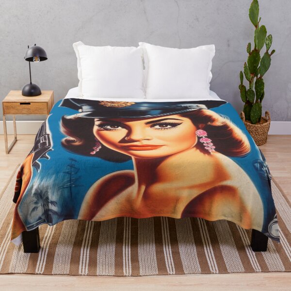 Item preview, Vintage Hot Policewoman designed and sold by PulpVintage.