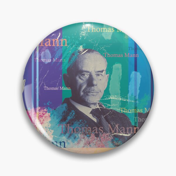 Item preview, Thomas Mann Pop Art Collage – Modern Classical Vibe & World Literature designed and sold by Mauswohn.