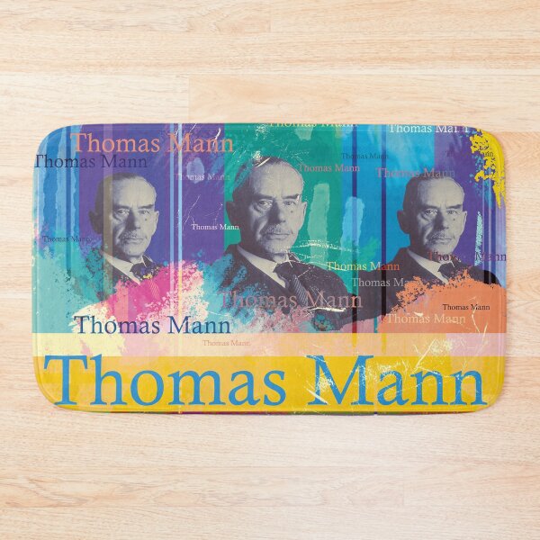 Item preview, Thomas Mann Pop Art Collage – Modern Classical Vibe & World Literature designed and sold by Mauswohn.