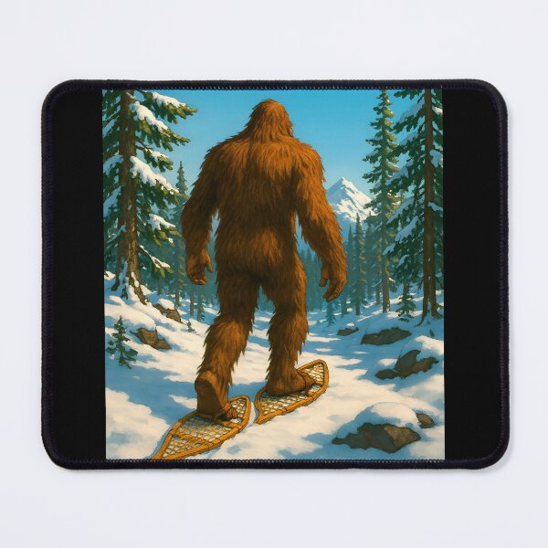 Item preview, Incognito Sasquatch: Leave No Trace Snowshoeing Bigfoot designed and sold by WilderRoads.