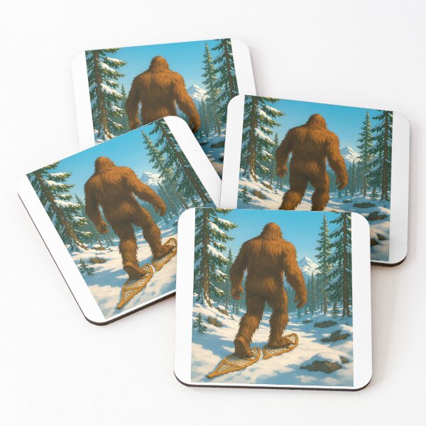 Item preview, Incognito Sasquatch: Leave No Trace Snowshoeing Bigfoot designed and sold by WilderRoads.