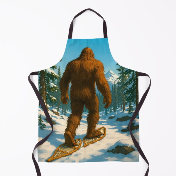 Item preview, Incognito Sasquatch: Leave No Trace Snowshoeing Bigfoot designed and sold by WilderRoads.