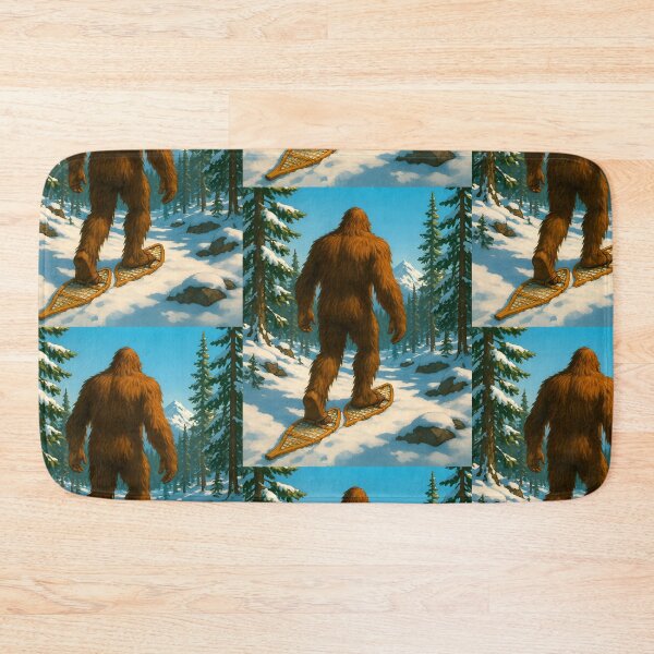 Item preview, Incognito Sasquatch: Leave No Trace Snowshoeing Bigfoot designed and sold by WilderRoads.