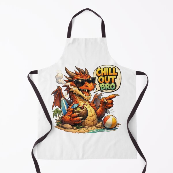 Item preview, #CHILL OUT BRO DRAGON designed and sold by TIPOTENIOS.