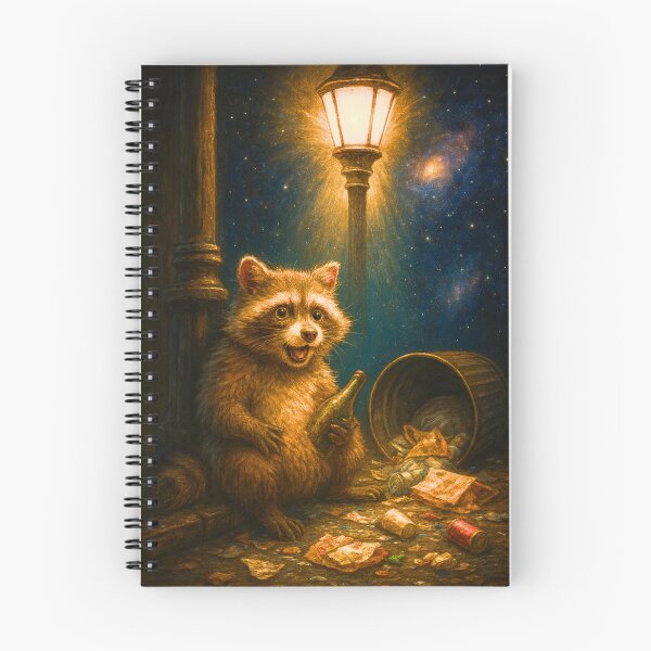 Item preview, Trashed Panda Drunk Raccoon designed and sold by JI-PIXEL-PLACE.