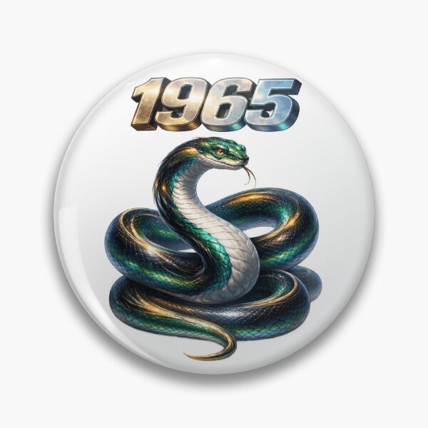 Item preview, 1965YearoftheSnakeEasternZodiacWisdomMysteryDesign designed and sold by AlexLineArt.