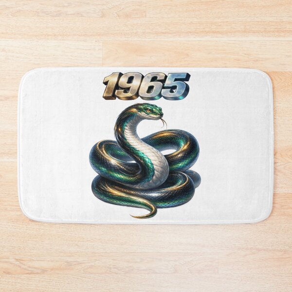 Item preview, 1965YearoftheSnakeEasternZodiacWisdomMysteryDesign designed and sold by AlexLineArt.