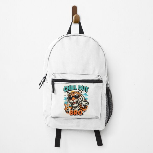 Item preview, #CHILL OUT BRO TIGER designed and sold by TIPOTENIOS.