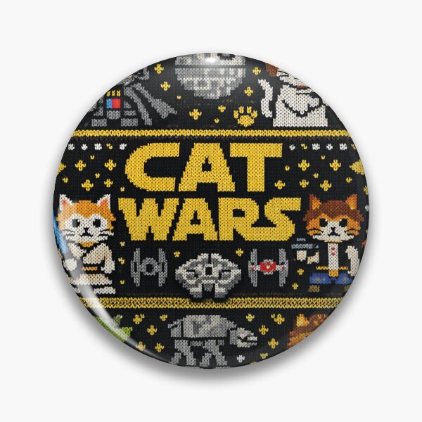 Item preview, Cat Wars – A hilarious cat space adventure in ugly Christmas sweater style designed and sold by Mauswohn.