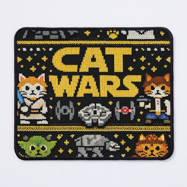 Item preview, Cat Wars – A hilarious cat space adventure in ugly Christmas sweater style designed and sold by Mauswohn.