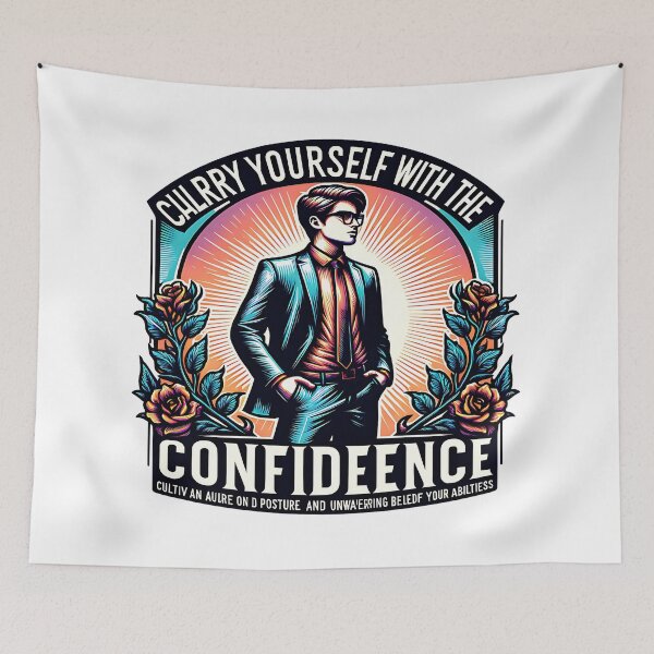 Item preview, Carry Yourself With the Confidence designed and sold by Fastokart.
