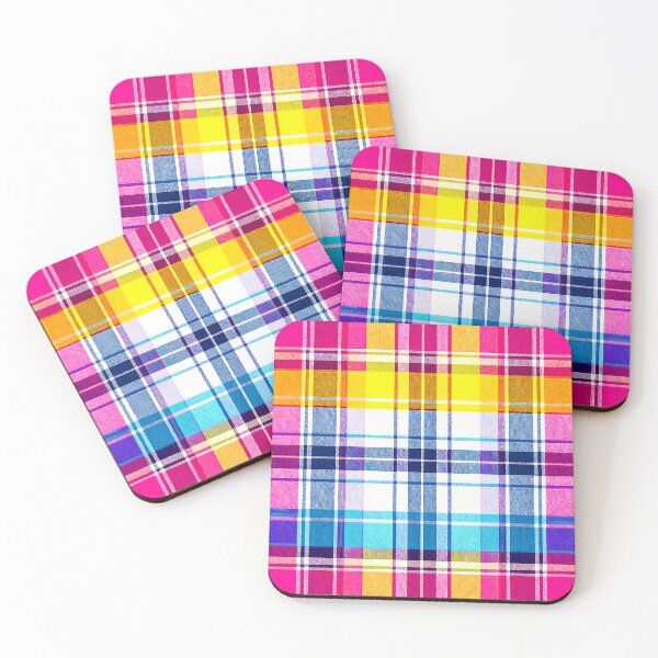 Item preview, PRIDE / TRIBE TARTAN - ✨PANSEXUAL PRIDE TARTAN✨ designed and sold by WheelieGdArt.