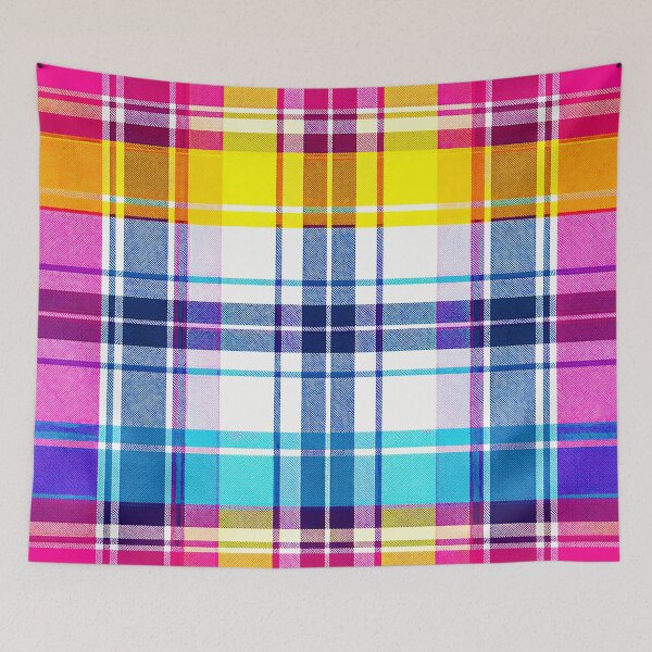 Item preview, PRIDE / TRIBE TARTAN - ✨PANSEXUAL PRIDE TARTAN✨ designed and sold by WheelieGdArt.