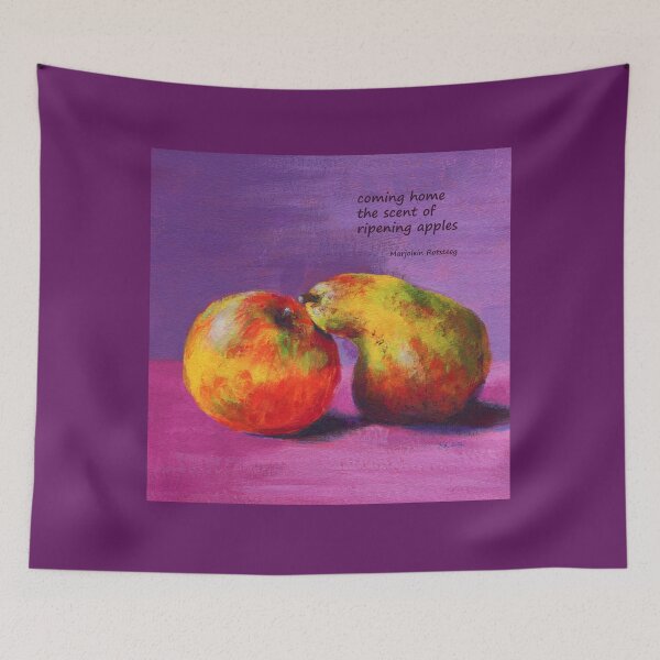 Item preview, The scent of ripening apples haiku designed and sold by KarenKaspar.