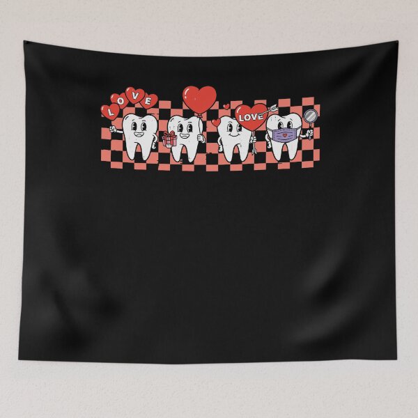 Item preview, Love Teeth Valentine's Day Dental Humor designed and sold by MerchDeviant.