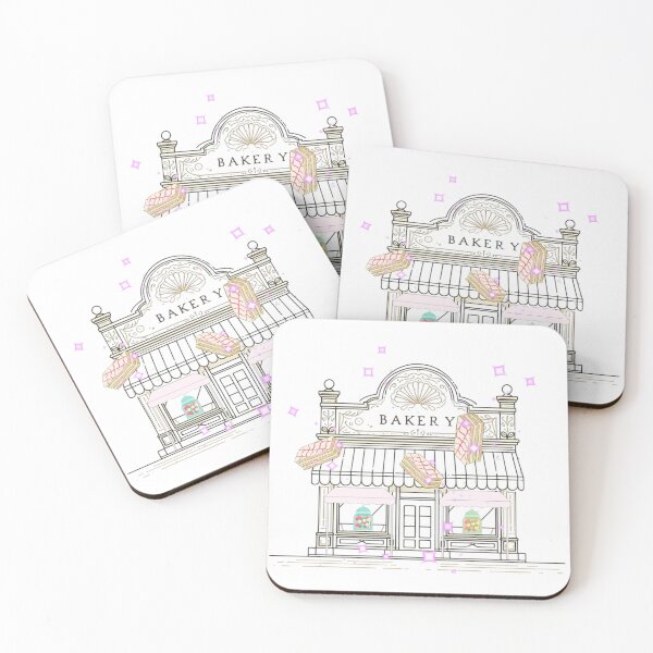 Item preview, Magical Bakery Illustration – Dreamy Cake Shop with Floating Desserts designed and sold by Sugar Wisdom .