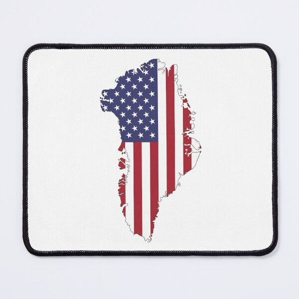 Item preview, Stars and Stripes Over Greenland designed and sold by amuseXpress.