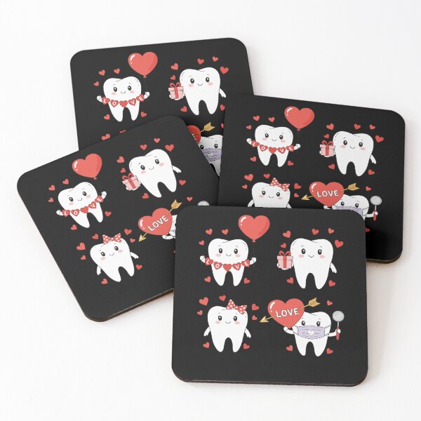 Item preview, Valentine's Day Teeth Cute Dentist Humor designed and sold by MerchDeviant.