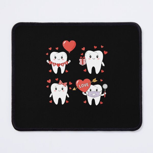 Item preview, Valentine's Day Teeth Cute Dentist Humor designed and sold by MerchDeviant.