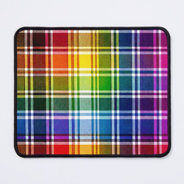Item preview, PRIDE / TRIBE TARTAN - ✨PROGRESSIVE PRIDE TARTAN✨ designed and sold by WheelieGdArt.
