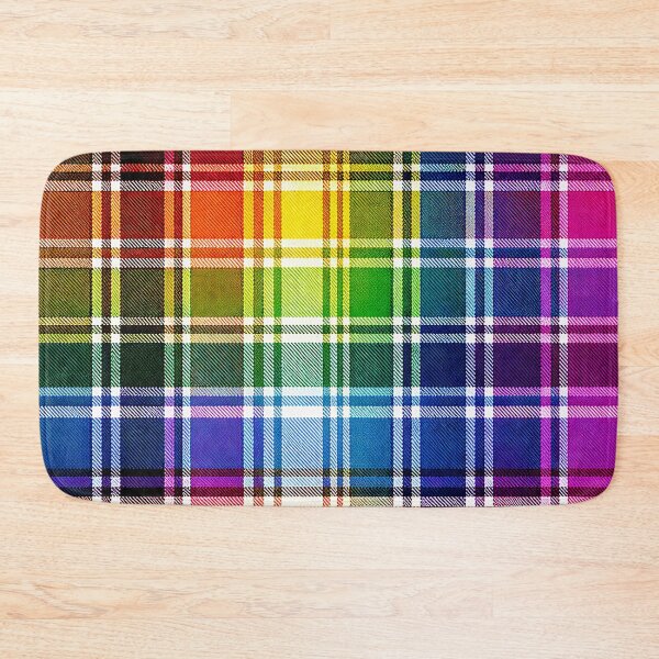 Item preview, PRIDE / TRIBE TARTAN - ✨PROGRESSIVE PRIDE TARTAN✨ designed and sold by WheelieGdArt.