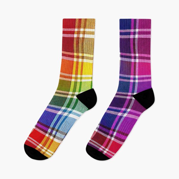Item preview, PRIDE / TRIBE TARTAN - ✨PROGRESSIVE PRIDE TARTAN✨ designed and sold by WheelieGdArt.