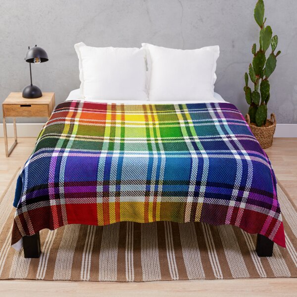 Item preview, PRIDE / TRIBE TARTAN - ✨PROGRESSIVE PRIDE TARTAN✨ designed and sold by WheelieGdArt.