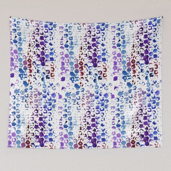 Item preview, Original watercolor bright abstraction Drops designed and sold by VitSArt.