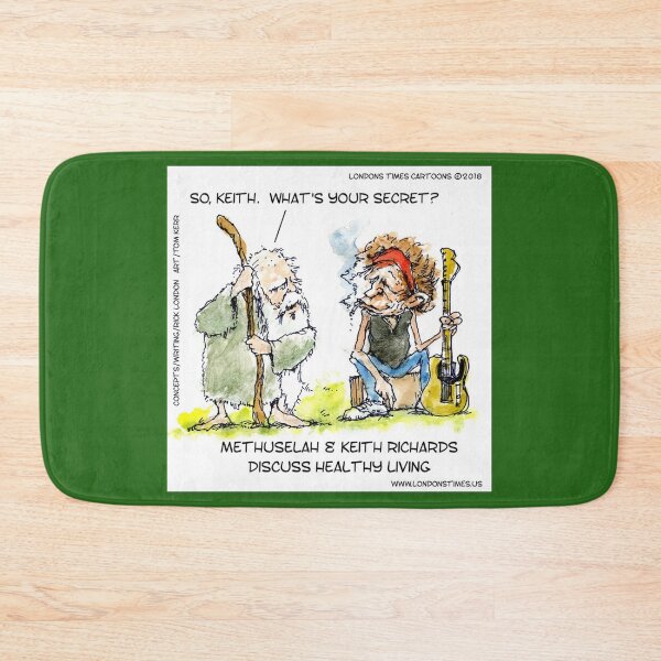 Item preview, Methuselah & Keith Richards: The Ultimate Longevity Collab!  designed and sold by Rick London Gifts.