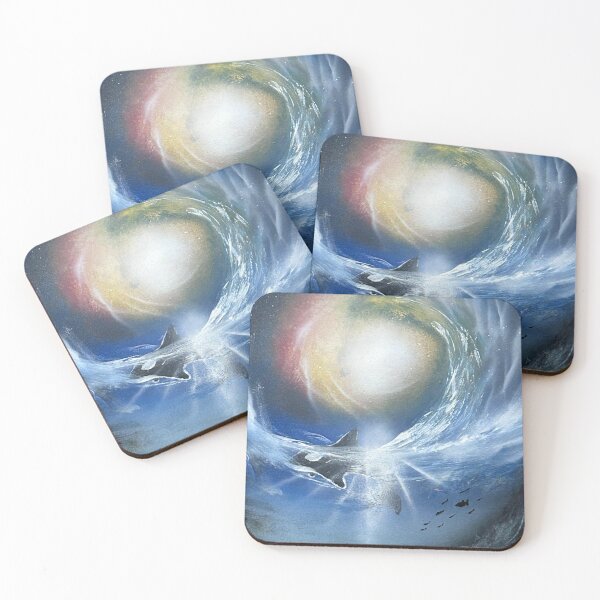 Item preview, killer whale art designed and sold by Howard Williams.