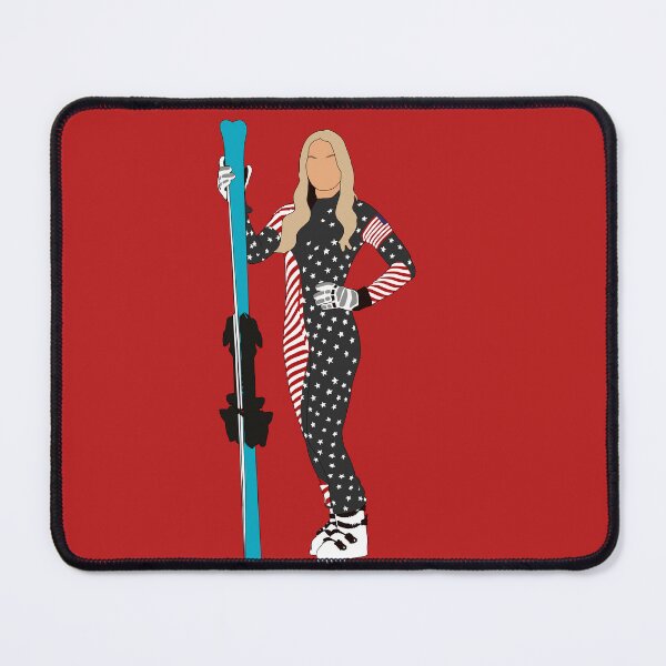 Item preview, Lindsey Vonn USA Alpine Ski Minimalist Winter Olympics designed and sold by Hevding.