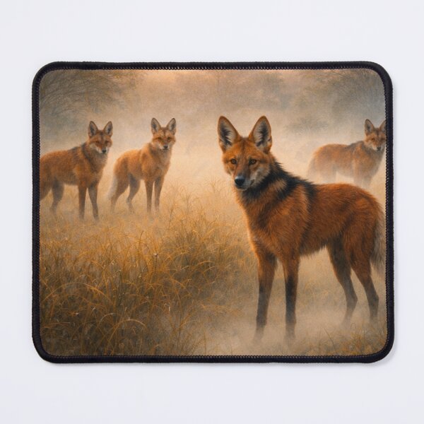 Item preview, Maned Wolf Pack – Ghosts of the Cerrado designed and sold by GeoWild Designs.