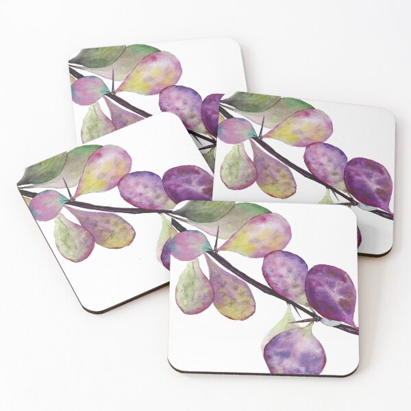 Item preview, Branch with leaves in watercolor designed and sold by VitSArt.