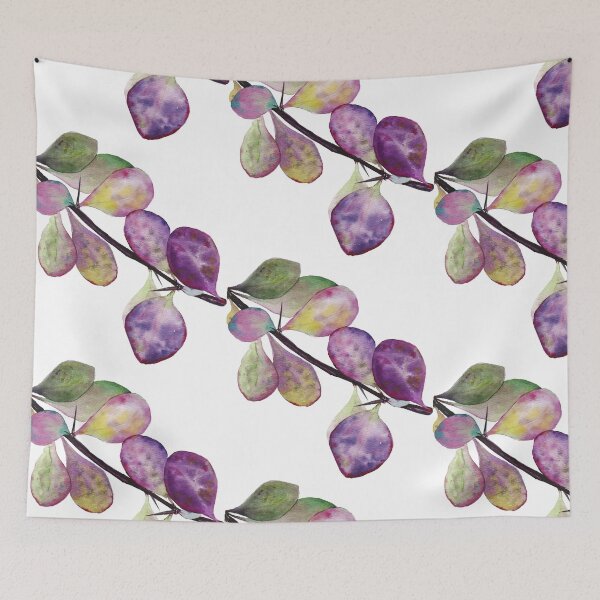 Item preview, Branch with leaves in watercolor designed and sold by VitSArt.