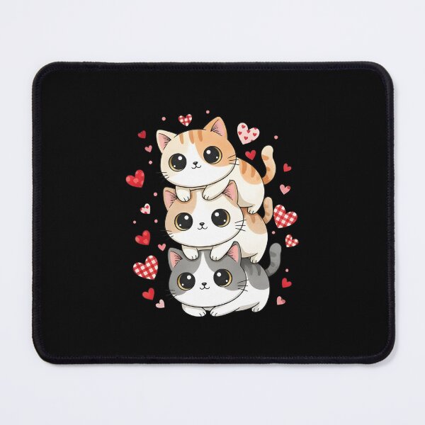 Item preview, Stacked Cats Valentines Day Love designed and sold by MerchDeviant.