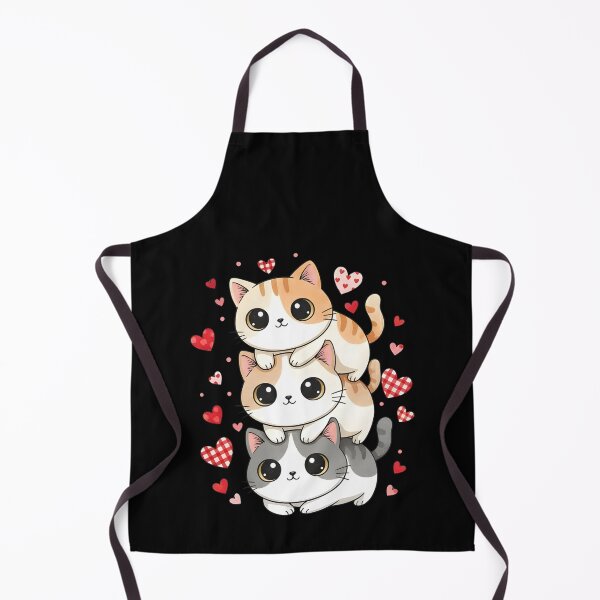 Item preview, Stacked Cats Valentines Day Love designed and sold by MerchDeviant.