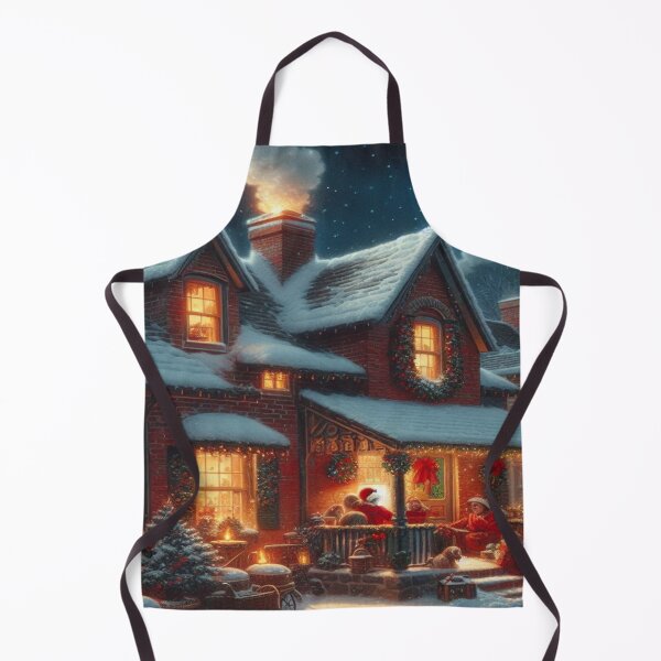 Item preview, Cozy Christmas Cottage designed and sold by GlobalMemes.