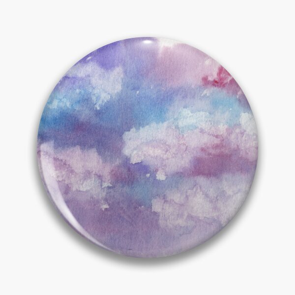 Item preview, Watercolor abstraction "Unknown Planet-9" designed and sold by VitSArt.