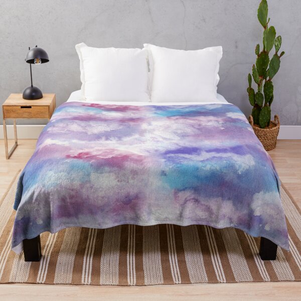 Item preview, Watercolor abstraction "Unknown Planet-9" designed and sold by VitSArt.