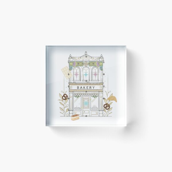 Item preview, Magical Bakery Illustration – Dreamy Cake Shop with Floating Desserts designed and sold by Sugar Wisdom .