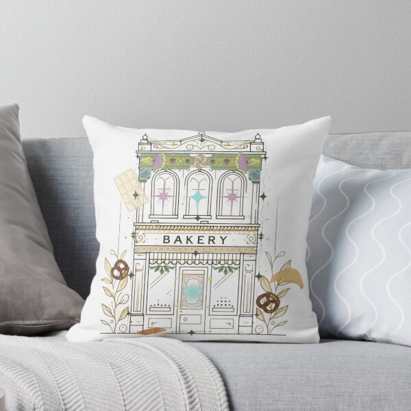 Item preview, Magical Bakery Illustration – Dreamy Cake Shop with Floating Desserts designed and sold by Sugar Wisdom .