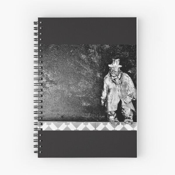 Item preview, Whimsical Metal Gentleman on Textured Wall – Urban Sculpture Art designed and sold by Lawn073.