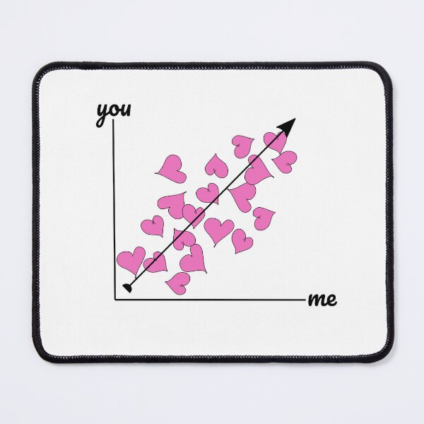 Item preview, Statistically significant love - valentine's scatterplot designed and sold by alexandglia.