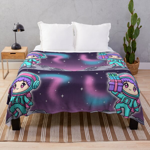 Item preview, Copy of Gift Holding Astronaut Kawaii Moon Print designed and sold by NovaDigitalArt45.