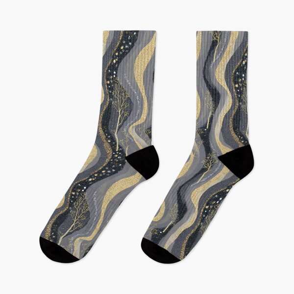 Item preview, Teal & Gold Klimt-Inspired Spiral Pattern | Art Nouveau Vienna Secession designed and sold by Ewa Miller.
